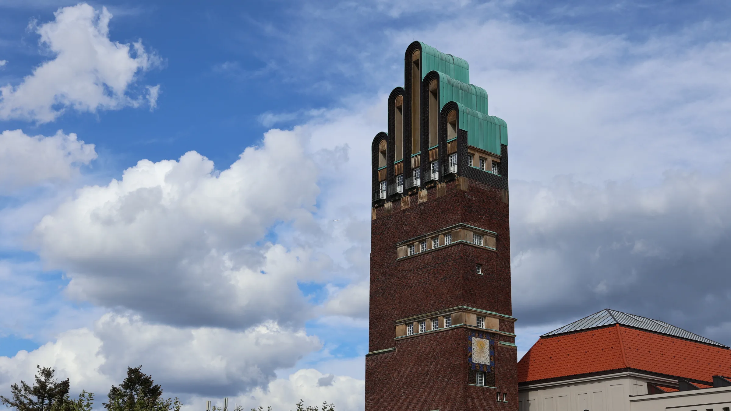 Hochzeitsturm auf der Mathildenhöhe in Darmstadt